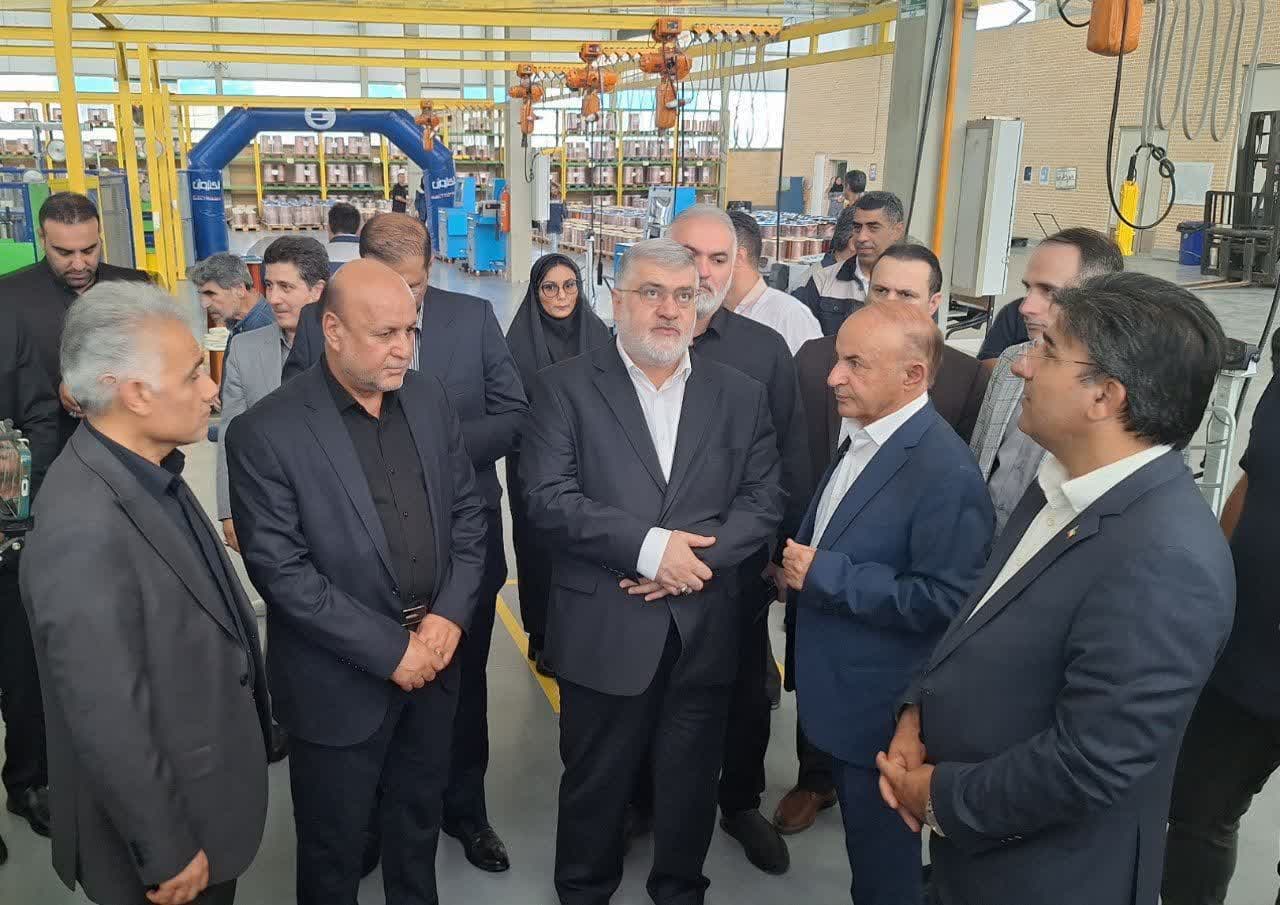 🔻بازدید استاندار تهران از شرکت الکتروژن در شهرستان اسلامشهر/ افتتاح خط تولید جدید الکتروژن با یک میلیون دلار سرمایه گذاری توسط محمد صادق معتمدیان