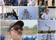 بازدید میدانی دکتر موسوی تاکامی از ایستگاه برق شهرستان رویان: تلاشی جهادی در گرمای سوزان