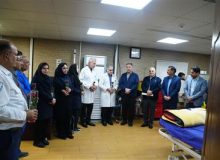 دیدار مدیرعامل نفت و گاز مارون با کادر درمان