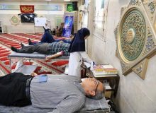 استقرار اکیپ خون گیری سازمان انتقال خون در نفت و گاز مارون
