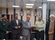 🔻دیدار فرماندار و اعضای شورای تامین اسلامشهر با فرمانده انتظامی شهرستان بمناسبت هفته فراجا