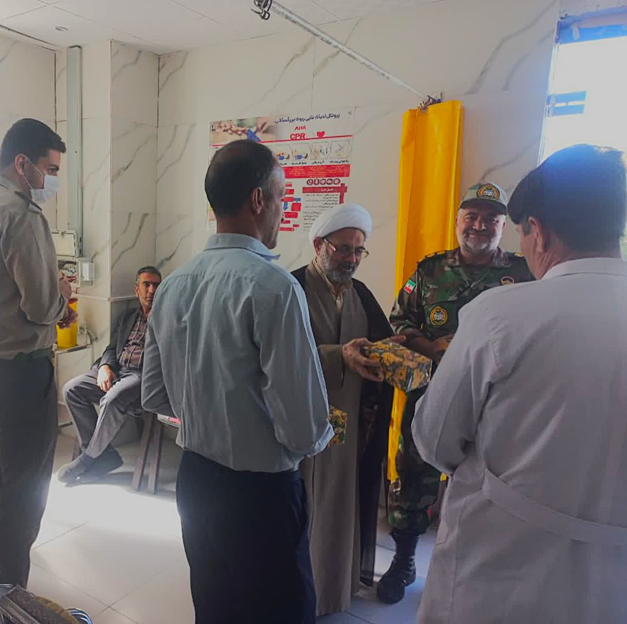 تجلیل از پرستاران گروه ۴۴ توپخانه نزاجا به مناسبت ۵ آبان ماه روز پرستار