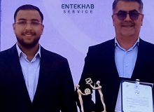 درخشش انتخاب سرویس در سطح ملی به عنوان تنها واحد دریافت کننده تندیس واحد نمونه استاندارد کشور