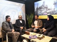 بازدید مدیرعامل هلدینگ پتروپالایش اصفهان از غرفه شرکت نفت سپاهان در نمایشگاه فناوری‌های نوین صنعت نفت و گاز اصفهان
