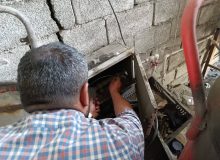 برخورد قانونی و قطع انشعابات مشترکین پرمصرف در شهرستان قرچک