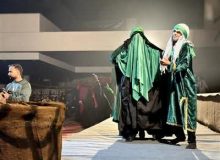 مصلی بزرگ شهریار میزبان نمایش مذهبی یاس كبود در ایام شهادت حضرت زهرا(س)