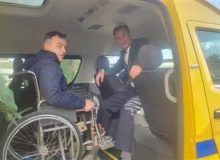 گام محكم در مسیر حمل‌ونقل شهری؛ بهره‌برداری از ون‌ مجهز ویژه افراد دارای معلولیت