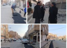 ❇️ *اهتمام مدیریت شهری باغستان به بهسازی معابر؛ عملیات لکه‌گیری آسفالت خیابان آزادگان محله نصیرآباد*