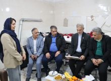 بازدید سرپرست فرمانداری بهارستان از کارگاه تولید پوشاک با تأکید بر رفع موانع تولید و حمایت از صنایع کوچک