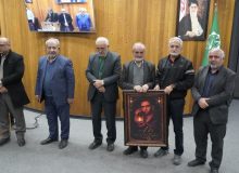 آئین گرامیداشت جانباختگان حادثه انفجار معدن چشمه سر برگزار شد