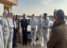 بازدید دادستان شهرستان نایین از کشتارگاه دام این شهرستان