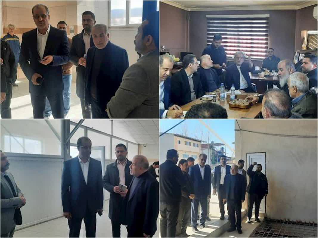 تأکید بر تأمین امنیت غذایی و رفع موانع تولید در بازدید میدانی مسئولان ارشد مازندران از کارخانجات آرد شرق استان؛
