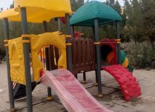 ست بازی کودکان در بوستان های نصیرشهر نصب می شود