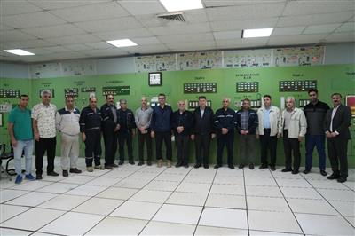 دیدار نوروزی مدیر عامل نفت و گاز مارون با کارکنان عملیاتی