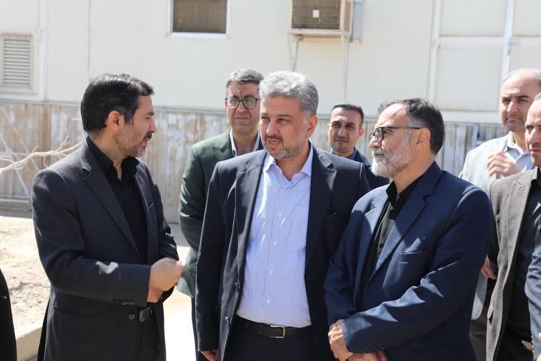 بازدید معاون برق و انرژی وزارت نیرو و مدیران‌عامل برق منطقه‌ای و توزیع سمنان از پست ۲۳۰ کیلو ولت سیار شهید شامانی دامغان