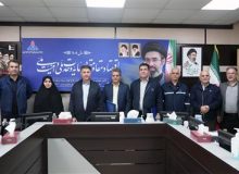 معارفه و تکریم سرپرستان دو مدیریت نفت و گاز مارون