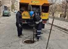 شستشو و لایروبی بیش از ۱۳۰۰ کیلومتر از شبکه فاضلاب البرز در سال ۱۴۰۴