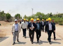 دیدار سرپرست مدیریت عملیات نفت و گاز مارون با کارکنان عملیاتی