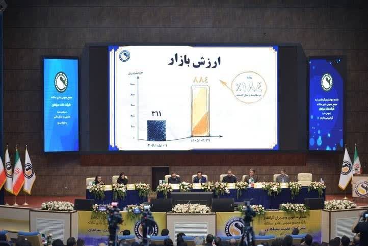 مجمع شسپا 200 تومان سود نقدی تقسیم کرد